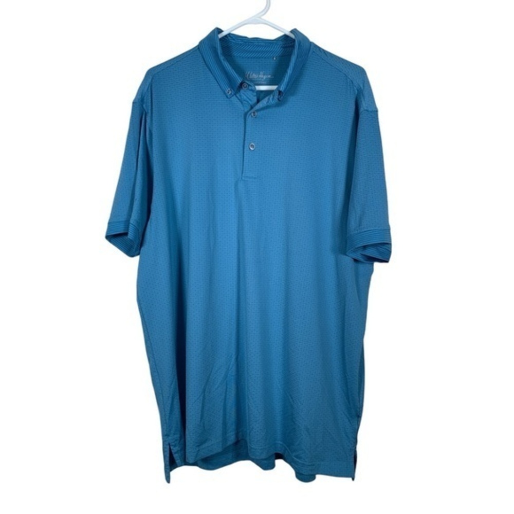 Walter Hagen Blue Performance Golf Polo Shirt Size XL EUC #VEG-0308